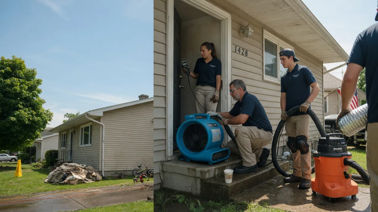 Water Damage Restoration in Baden, PA near me